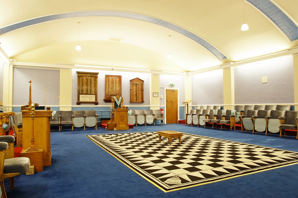 A Masonic Lodge Room Peacock Plume